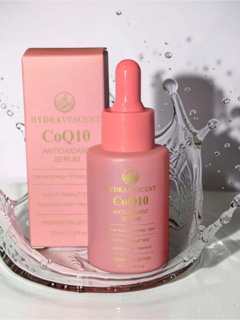 Hydravescent CoQ10 Antioxidant Serum ~ Retail $120